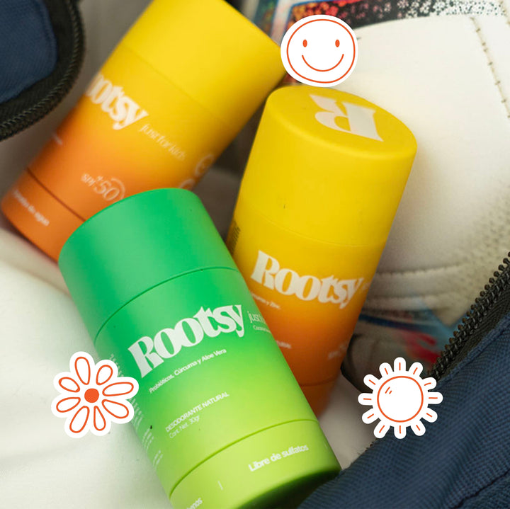 Paquete Natural plus 2 | Desodorante + 2 bloqueadores | Para toda la familia