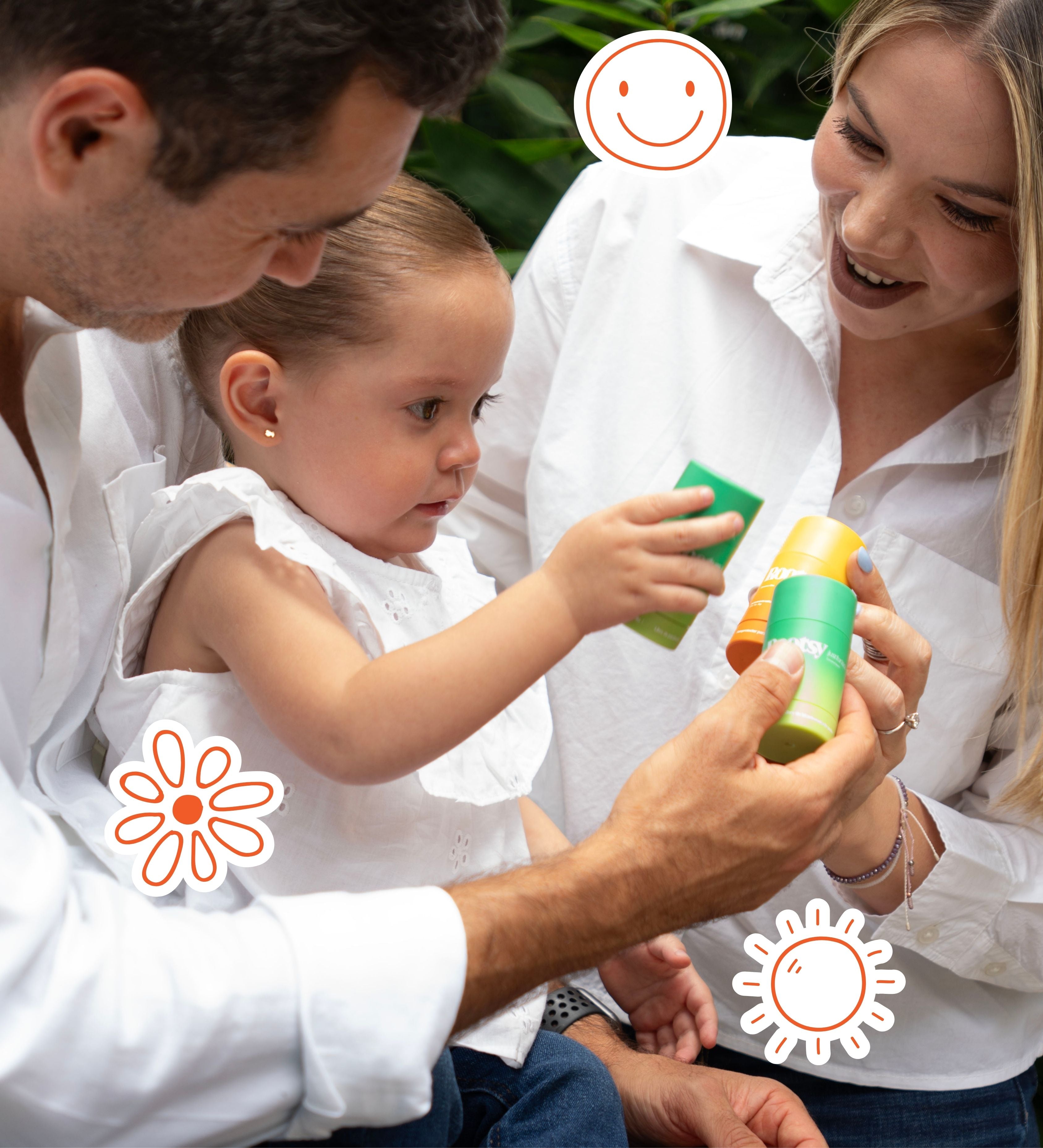 Paquete Natural Plus 1 | 2 desodorantes + bloqueador | Para toda la familia